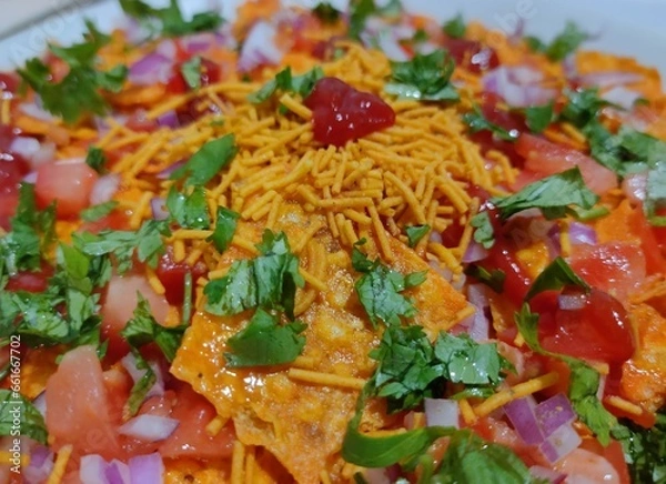 Obraz Nachos with veggies
