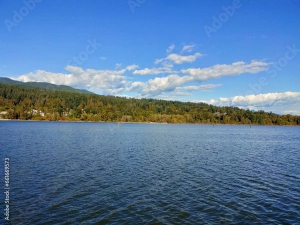 Obraz lake and mountains