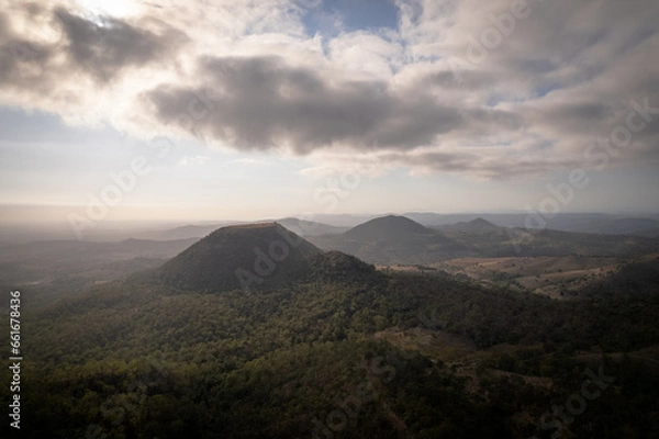 Fototapeta sunrise mountain