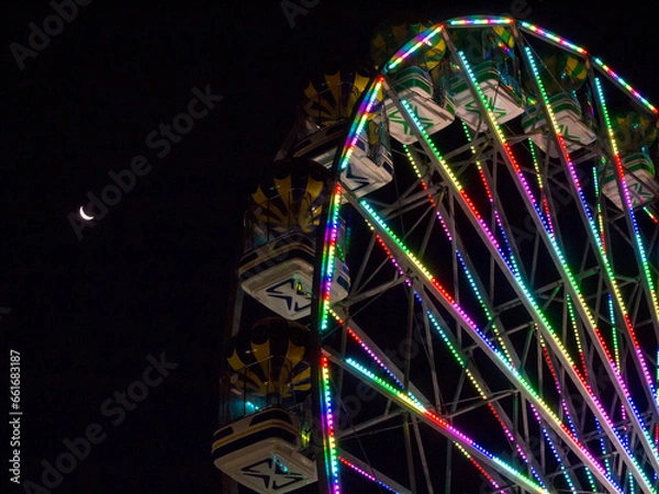 Obraz MOON FERRIS WHEEL