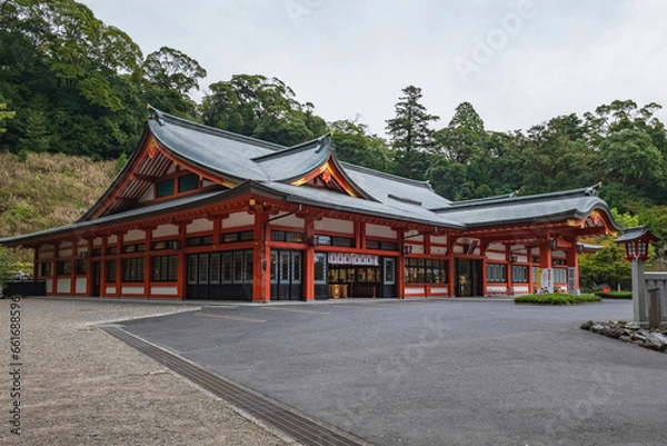 Fototapeta 鹿児島 霧島神宮 神楽殿