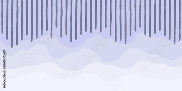 Obraz どよーんとした気分, 落ち込む, ネガティブシーンに使える縦線の背景素材