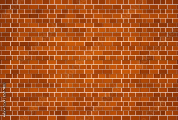 Fototapeta 3d render  brick wall for background or texture