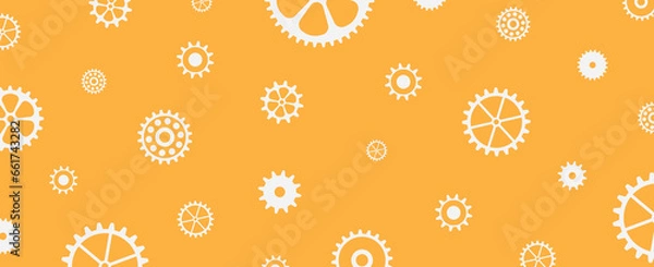 Fototapeta gear background	