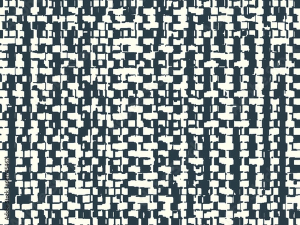 Obraz Abstract grunge background. Monochrome composition of irregular graphic elements.	