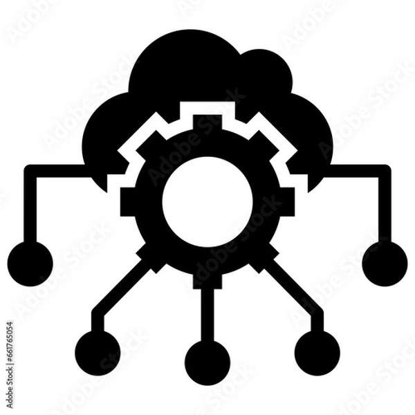 Fototapeta Cloud Computing Icon