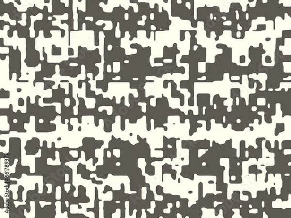 Obraz Abstract grunge background. Monochrome composition of irregular graphic elements.	