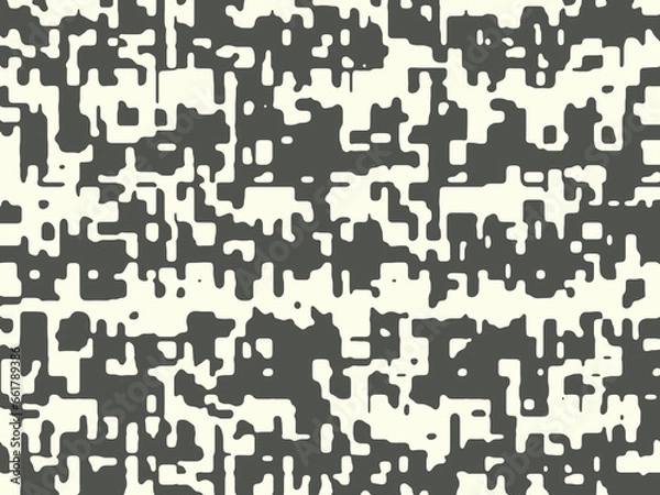 Obraz Abstract grunge background. Monochrome composition of irregular graphic elements.	