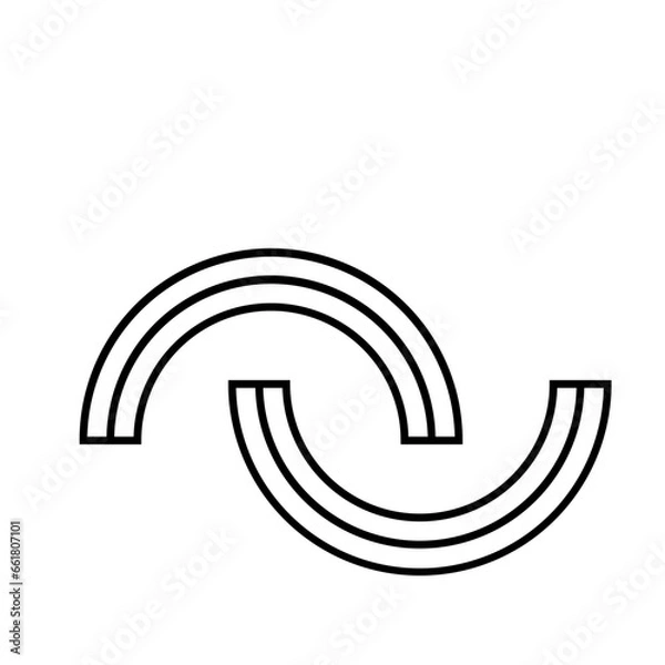 Fototapeta Abstract Geometric Line