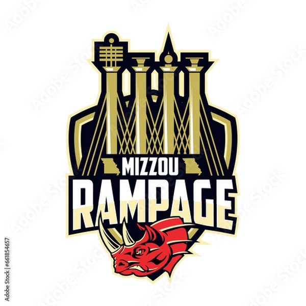 Fototapeta RAMPADE LOGO