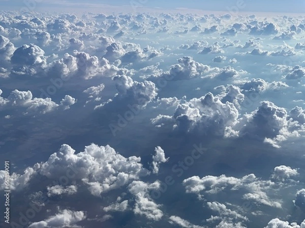 Obraz clouds over the mountains
