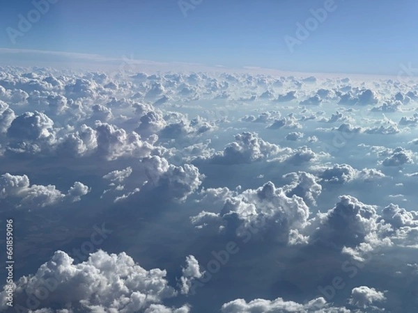 Obraz clouds over the mountains
