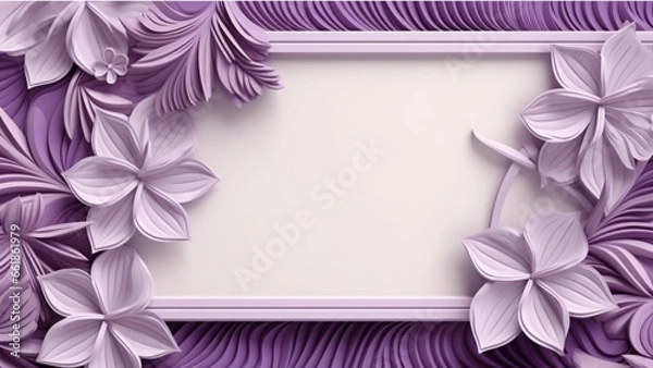 Fototapeta framework for photo or congratulation