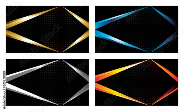 Fototapeta abstract background 3d vector illustration
