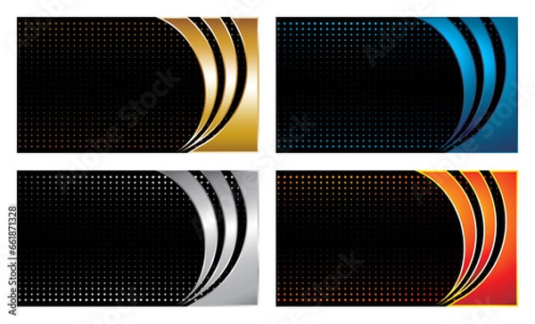 Fototapeta abstract background 3d vector illustration