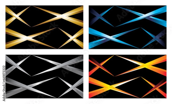 Fototapeta abstract background 3d vector illustration