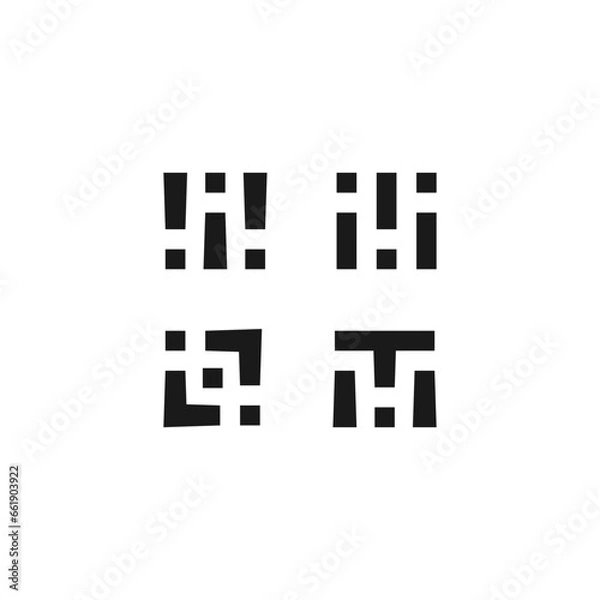 Fototapeta the command mark is rotated 90 degrees. 4 types