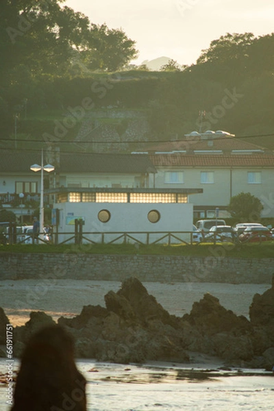 Obraz beach in the city