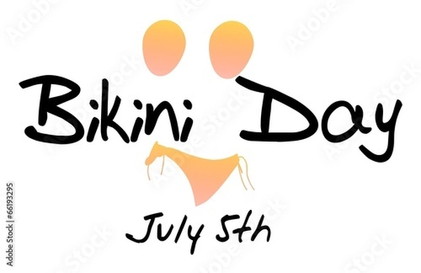 Fototapeta Bikini day