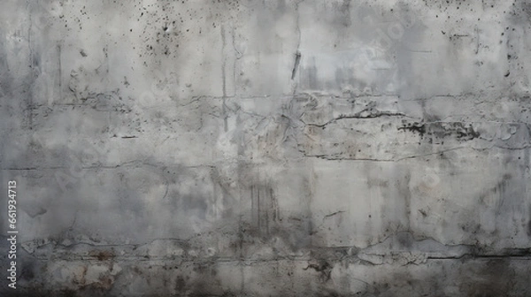 Obraz concrete texture background, broken, cracked, dirty, generated by AI