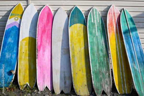 Obraz surfboard on the beach