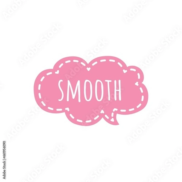 Obraz ''Smooth'' Word Illustration