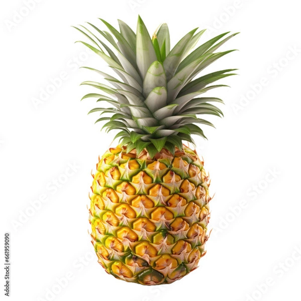 Fototapeta Pineapple on transparent background