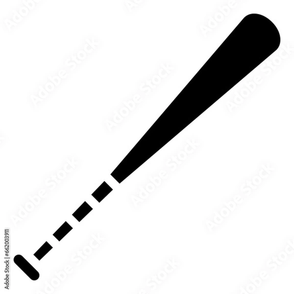 Obraz Baseball Bat Icon Style