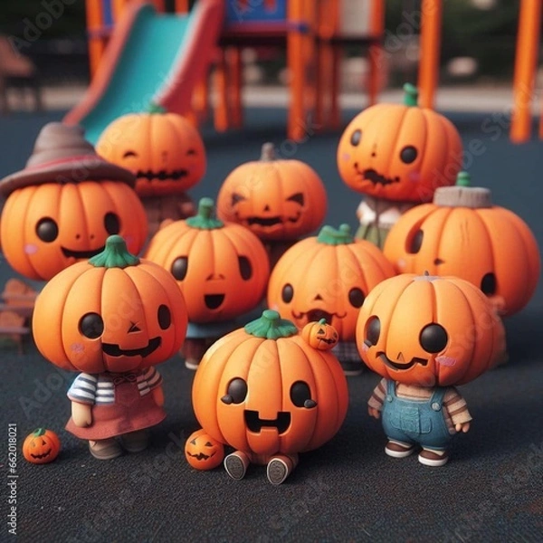 Obraz halloween pumpkin jack o lantern