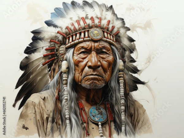 Obraz Indian chief