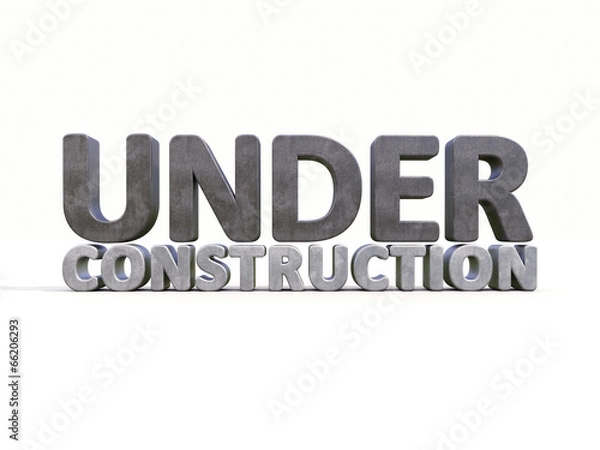 Fototapeta Under construction