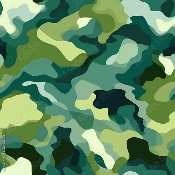 Obraz Camouflage pattern, seamless. Camo is classic and modern at the same time!