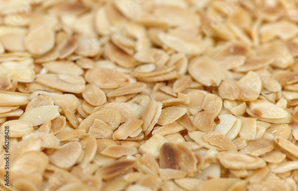 Fototapeta Sliced almonds