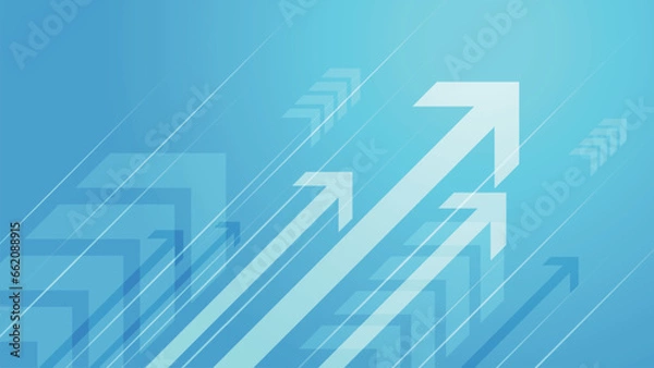 Obraz 矢印の背景　ベクター素材