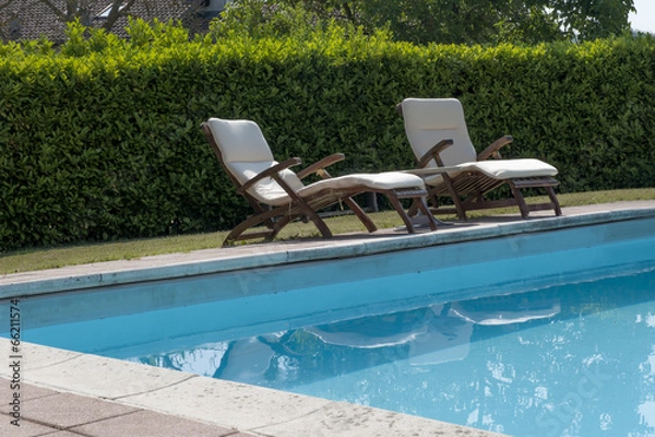 Obraz swimming pool  of a private home