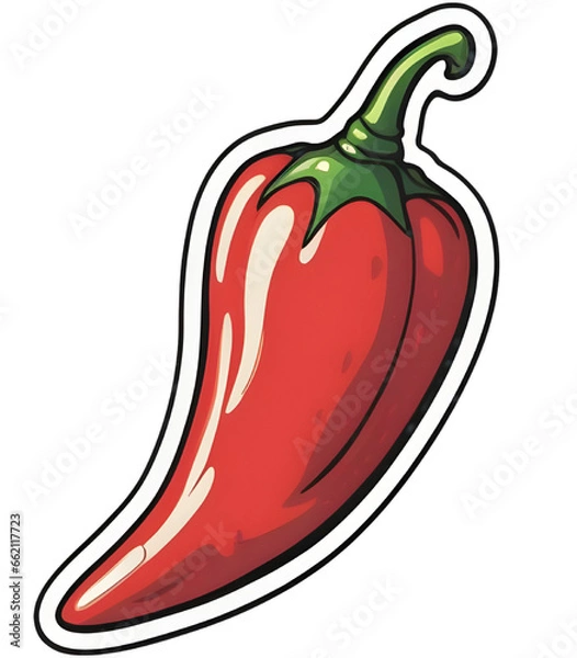 Obraz red hot chili pepper