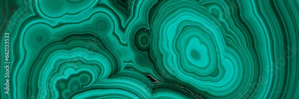 Obraz stone pattern(malachite) background, abstract green background