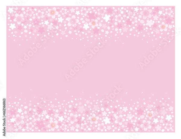 Fototapeta 桜背景２