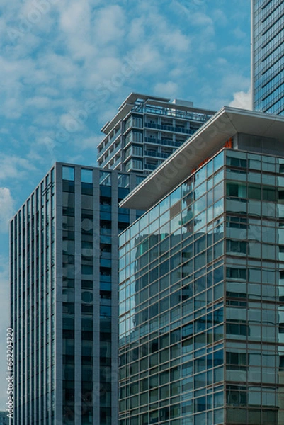 Fototapeta ビルと青空	
