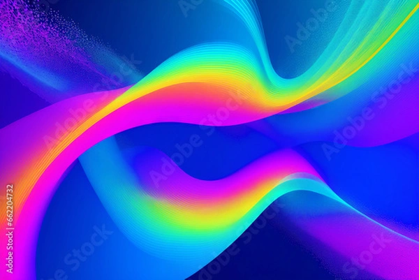 Fototapeta A beautiful abstract background with space for text or image. Copy space. Generative AI