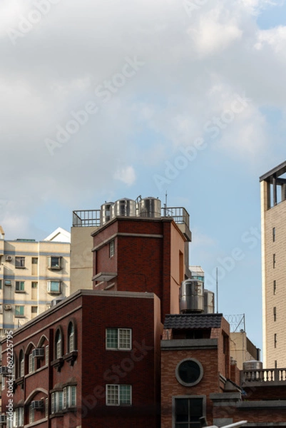 Obraz plant in the city