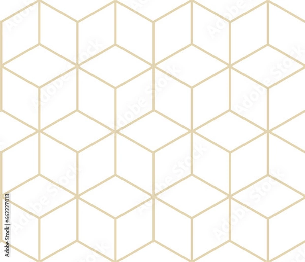 Fototapeta Abstract geometric pattern. Hipster Fashion Design Print Hexagonal pattern. Background from colorful geometrical figures. Simple elements of design for creation of more difficult