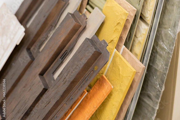 Obraz Different siding panels by texture