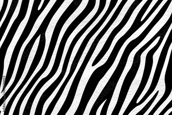 Fototapeta Abstract Seamless Zebra Skin Pattern Background