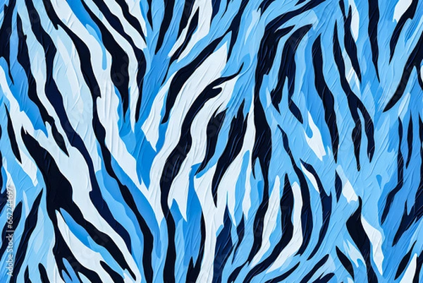 Obraz Abstract Seamless Zebra Skin Pattern Background
