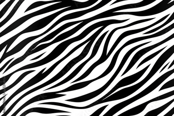 Obraz Abstract Seamless Zebra Skin Pattern Background