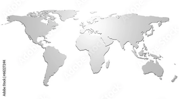 Fototapeta World map