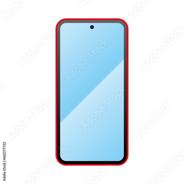 Fototapeta シンプルなイラスト_スマートフォン