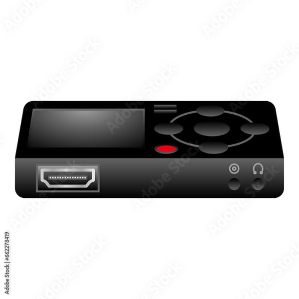 Fototapeta シンプルなイラスト_キャプチャーボード