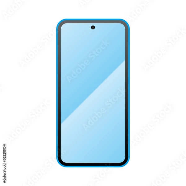 Obraz シンプルなイラスト_スマートフォン